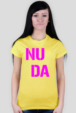 NUDA damska zółta