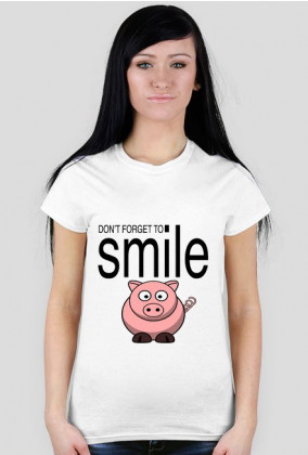 Smieszna koszulka smile (by Samantha )