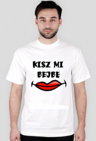 Smieszna koszulka Kisz me (by Czeczen)