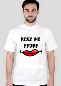 Smieszna koszulka Kisz me (by Czeczen)