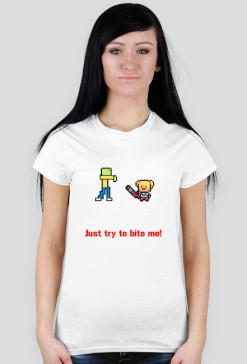 Zombie - just try to bite me (for women)