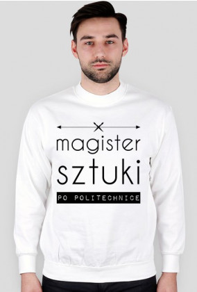 Magister sztuki - męska bluza