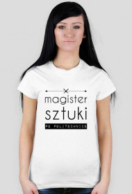 Magister sztuki - damski t-shirt