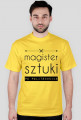 Magister sztuki - męski t-shirt