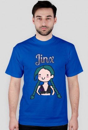 Koszulka Jinx League of Legends # męska