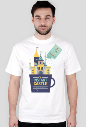 Instant castle (zamek błyskawiczny) - bardzo męska koszulka