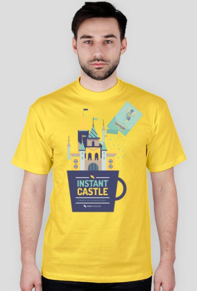 Instant castle (zamek błyskawiczny) - bardzo męska koszulka
