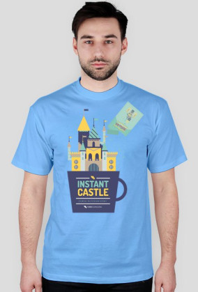 Instant castle (zamek błyskawiczny) - bardzo męska koszulka