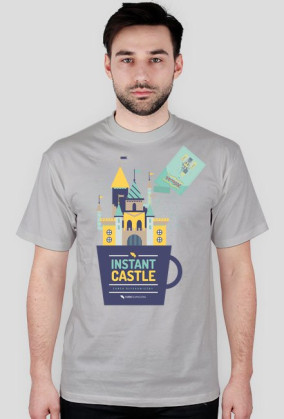 Instant castle (zamek błyskawiczny) - bardzo męska koszulka