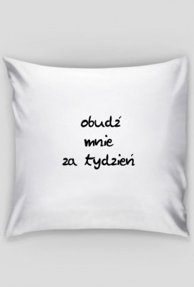poszewka tygodniowa