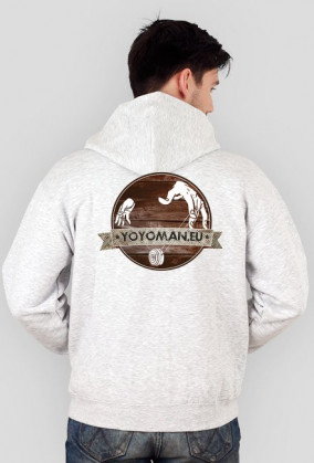 Rozsuwana bluza z kapturem