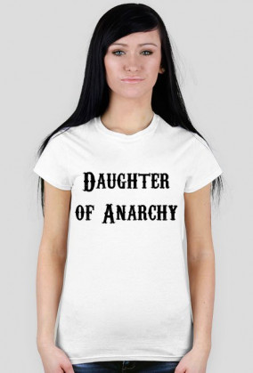 Pluszak Morderca: Córka anarchii - koszulka biała