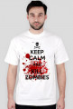 Koszulka męska ,,Keep Calm and Kill Zombies