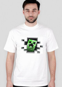 Koszulka Creeper Minecraft (Męska)