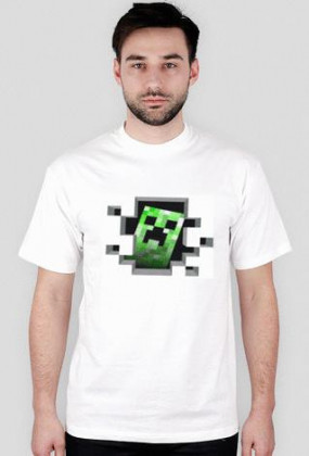 Koszulka Creeper Minecraft (Męska)