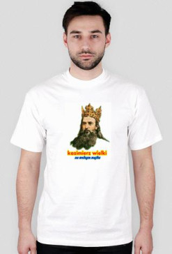 KAŹ FACE T-SHIRT 23 WHITE