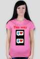 Koszulka This way