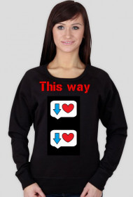 Bluza This way