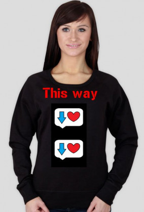 Bluza This way