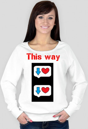 Bluza This way