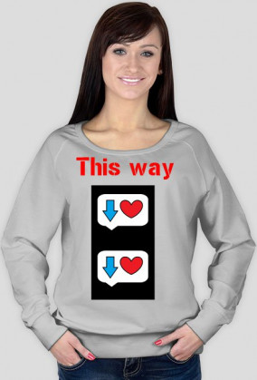 Bluza This way