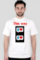 Koszulka This way