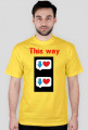 Koszulka This way