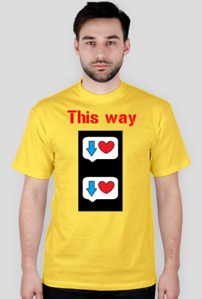 Koszulka This way