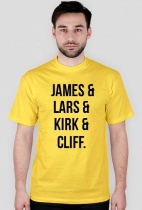 metallica, james, lars, kirk, cliff