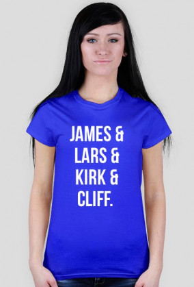 metallica, james, lars, kirk, cliff