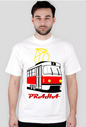 Praski tramwaj koszulka
