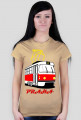 Praski tramwaj koszulka damska