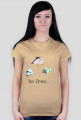 Be free - damski t-shirt
