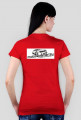 T-shirt damski Motospamerzy black logo