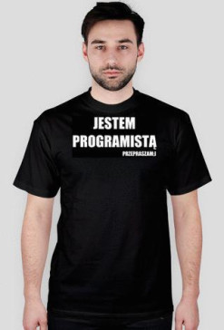 Jestem programistą - black