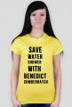 Save water koszulka damska