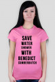 Save water koszulka damska
