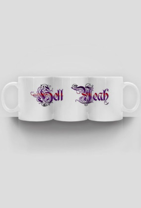 Pluszak Morderca: Hell Yeah - kubek