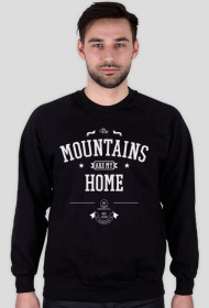 Bluza męska - THE MOUNTAINS ARE MY HOME
