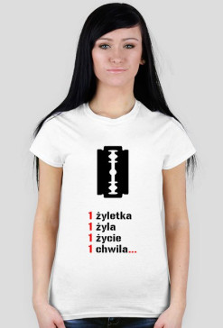 koszulka damska "Żyletka"