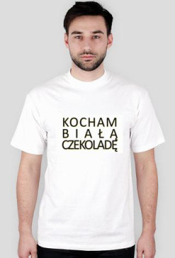 Kocham białą czekoladę, męska