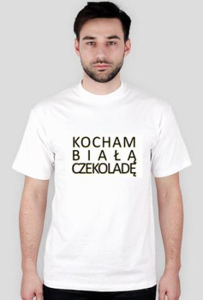 Kocham białą czekoladę, męska