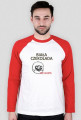 Biała czekolada me gusta, czerwony longsleeve