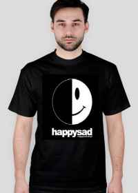 Koszulka z logo HappySad