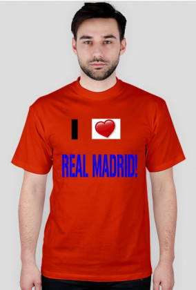 Koszulka - I love madrid