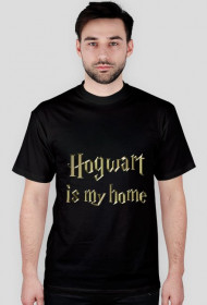 Koszulka Hogwart is my home Harry Potter # męska