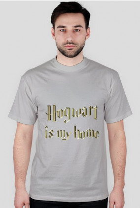 Koszulka Hogwart is my home Harry Potter # męska