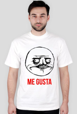 Koszulka Me Gusta [Biała]