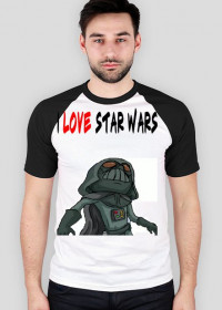 Koszulka męska - "I love Star Wars"