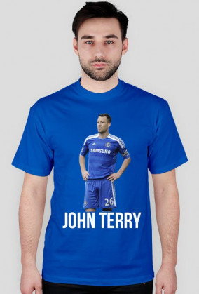 John Terry - koszulka męska niebieska